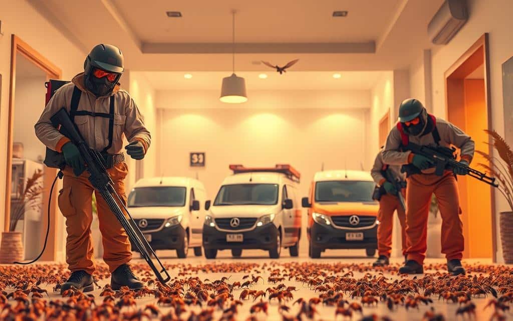 مكافحة حشرات القيروان الكويت - إبادة فورية وضمان معتمد